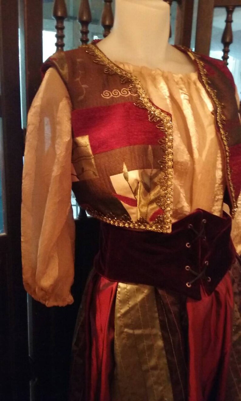 Jasmine would love this five piece dance outfit women/'s medium sized 30 inch waist