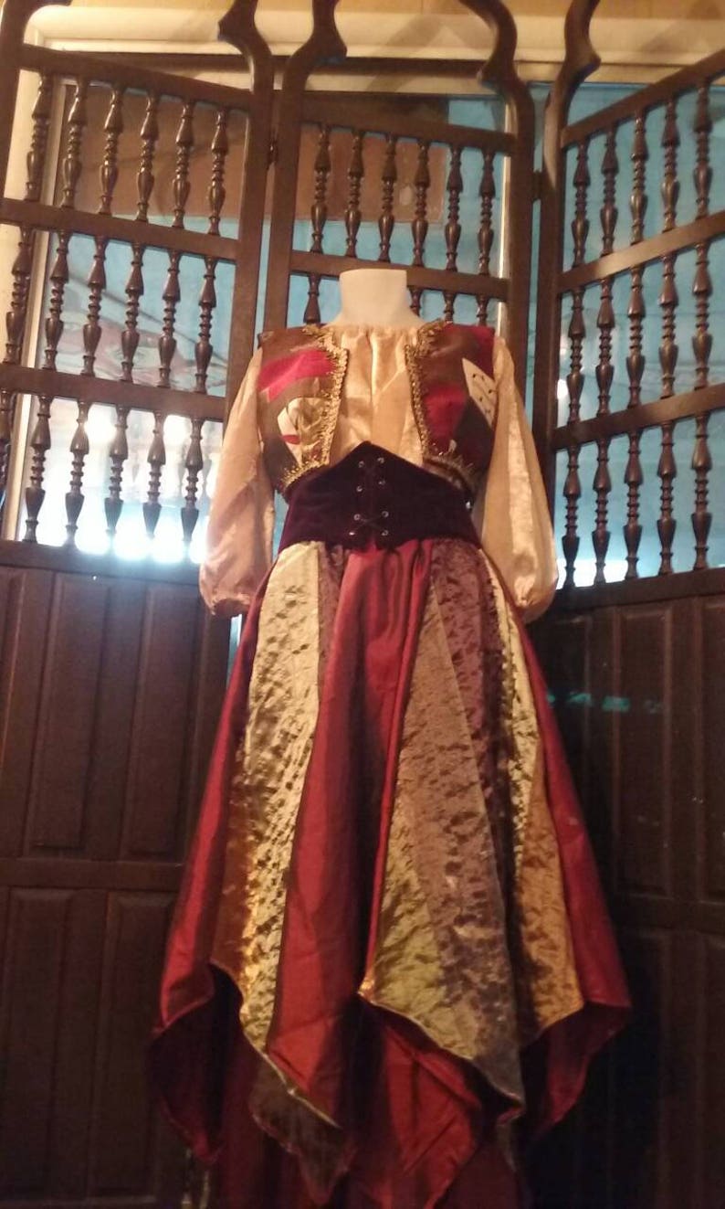 Jasmine would love this five piece dance outfit women/'s medium sized 30 inch waist