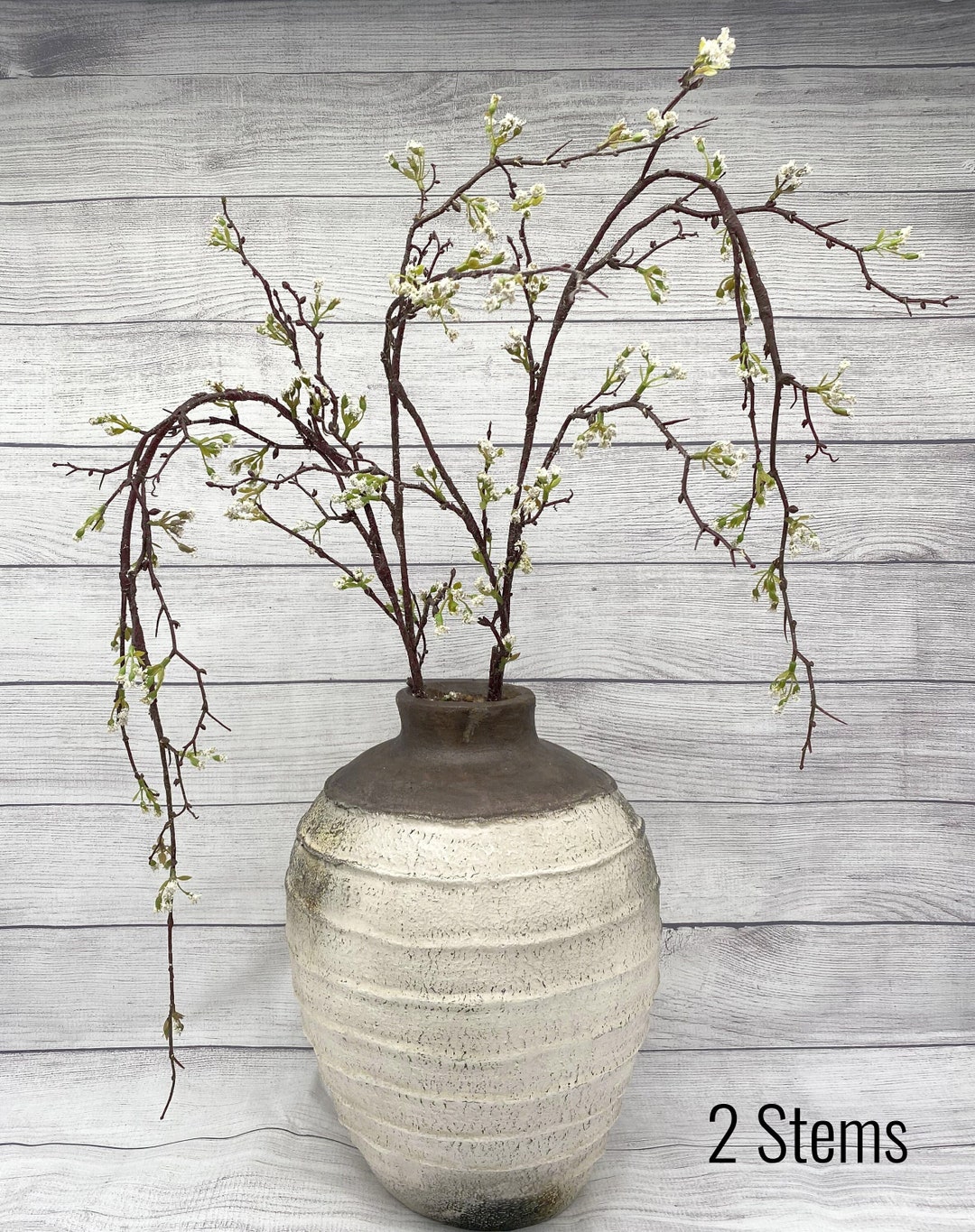 Artificial Weigela Stem. Branch. 63 Tall. Easily Bendable. Realistic