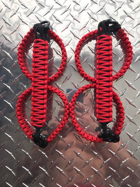 Black and Red UTV//SXS Grab Handles