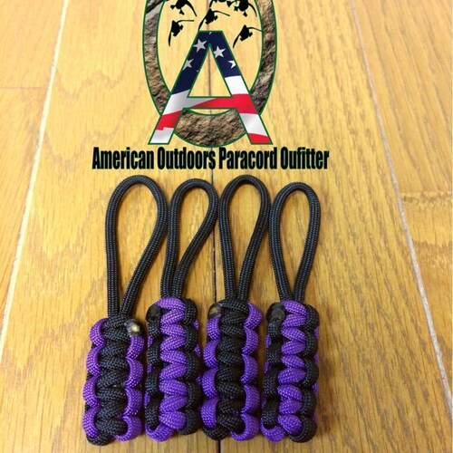 Purple Jeep Soft Top Zipper Pulls Etsy