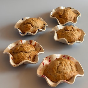 Juego de ramequines de cerámica para hornear: aptos para horno, para hornear y servir. Personalizables.