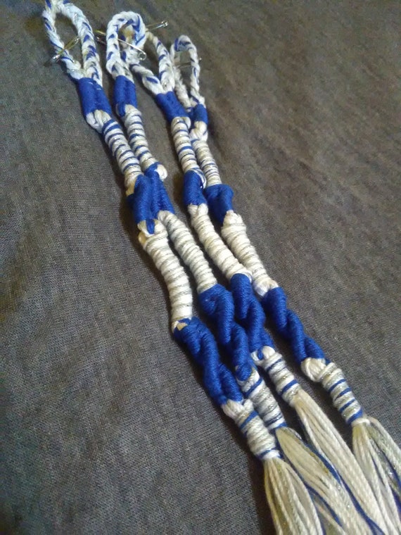 Tzitzit Tassels Fringes Torah Fringe Hebrew Garments Etsy
