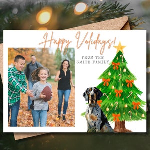 Tennessee Vols kerstkaart, Rocky Top Christmas, Tennessee Vols Card, UT Football Card, happy Volidays, Merry Christmas Card kerstkaart