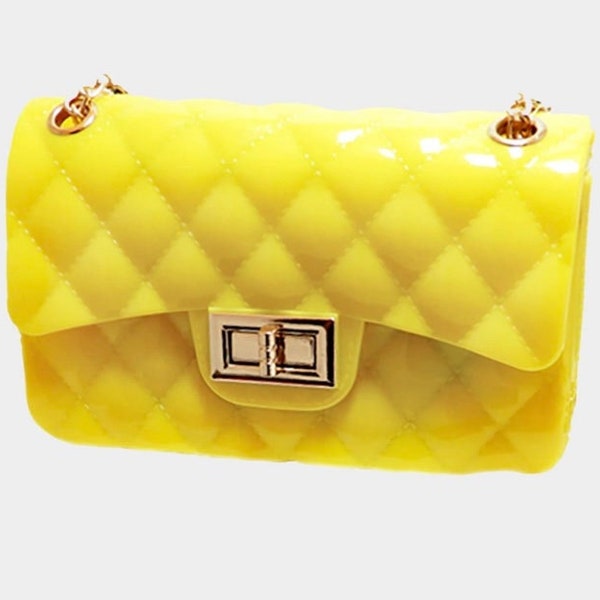 Yellow Jelly Bag Etsy