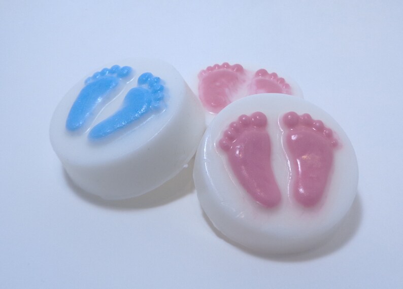 baby feet soap favors