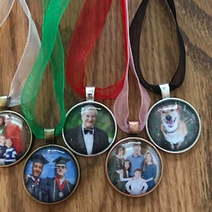 Brand New CUSTOM Photograph Charms -- Memorial, Loved Ones, Pets, Wedding, Gradutaion Etc! ANY PHOTO of Your choice!