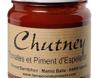 Peppers and tomato chutney Espelette