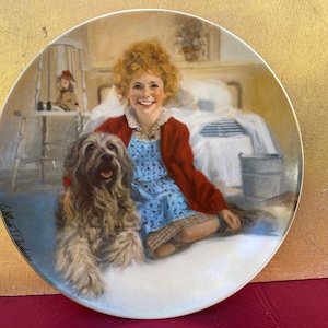 Annie and Sandy Plate: 1983 Knowles Collector Plate