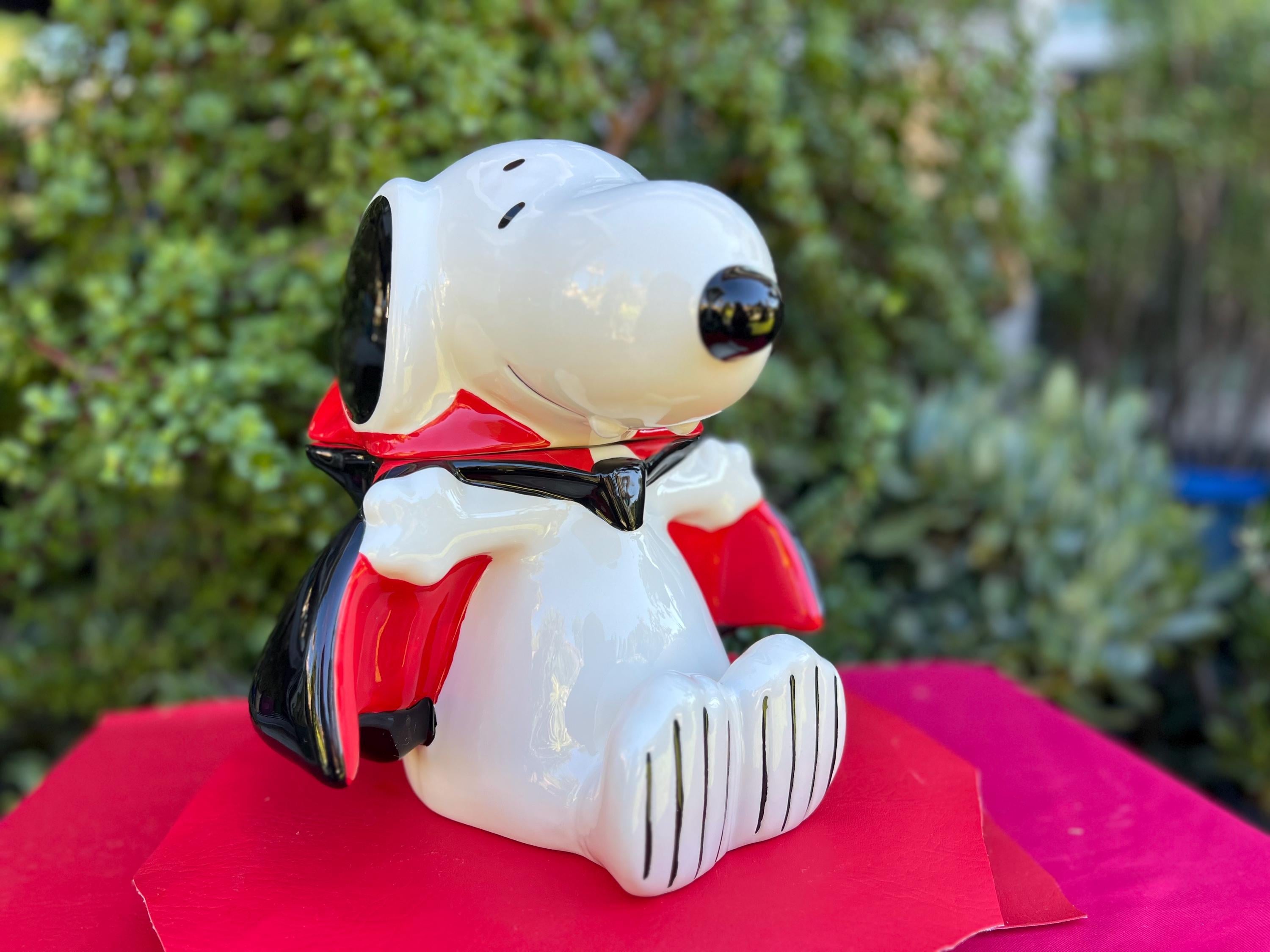 Vintage Snoopy Jar - Etsy