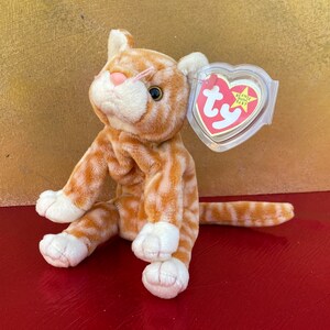 Amber the Cat Beanie Babies Vintage TY 1999 With Original Tags Etsy