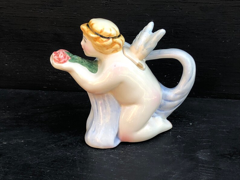 Vintage 1994 Clay Art Teapot,San Francisco Cherub /& Roses Ceramic Teapot,Rare Teapot,Angel Teapot,Blue Teapot,Collector Teapot,Teapot Gift