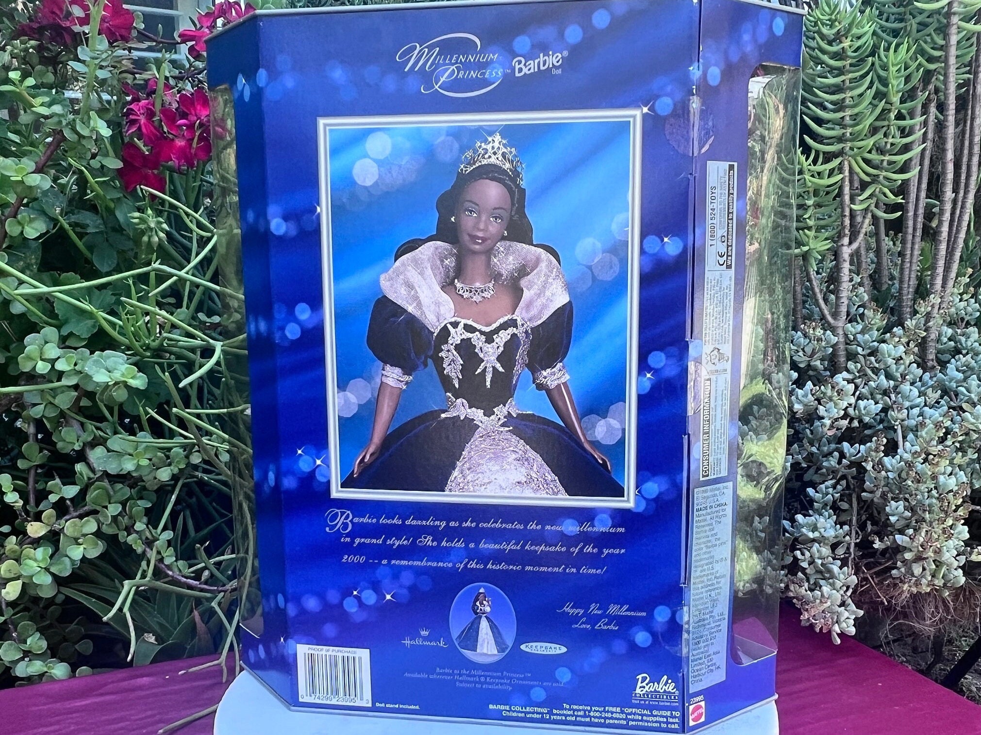 Rare 2000 Millennium Princess Barbie Doll: Special Edition