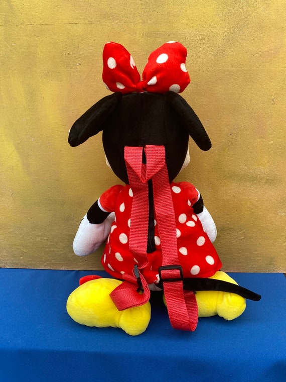 Disney Minnie Mouse Plush Toy Backpack,Kids Backp… - image 10