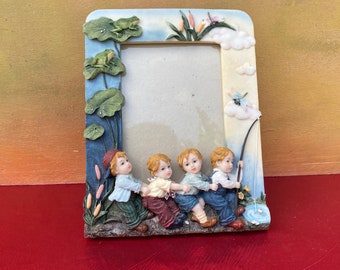 Vintage Montefiori Collection Italy Design Picture Frame,Decorative Frame,Display Picture Frame,Kids Picture Frame,Fishing Picture Frame