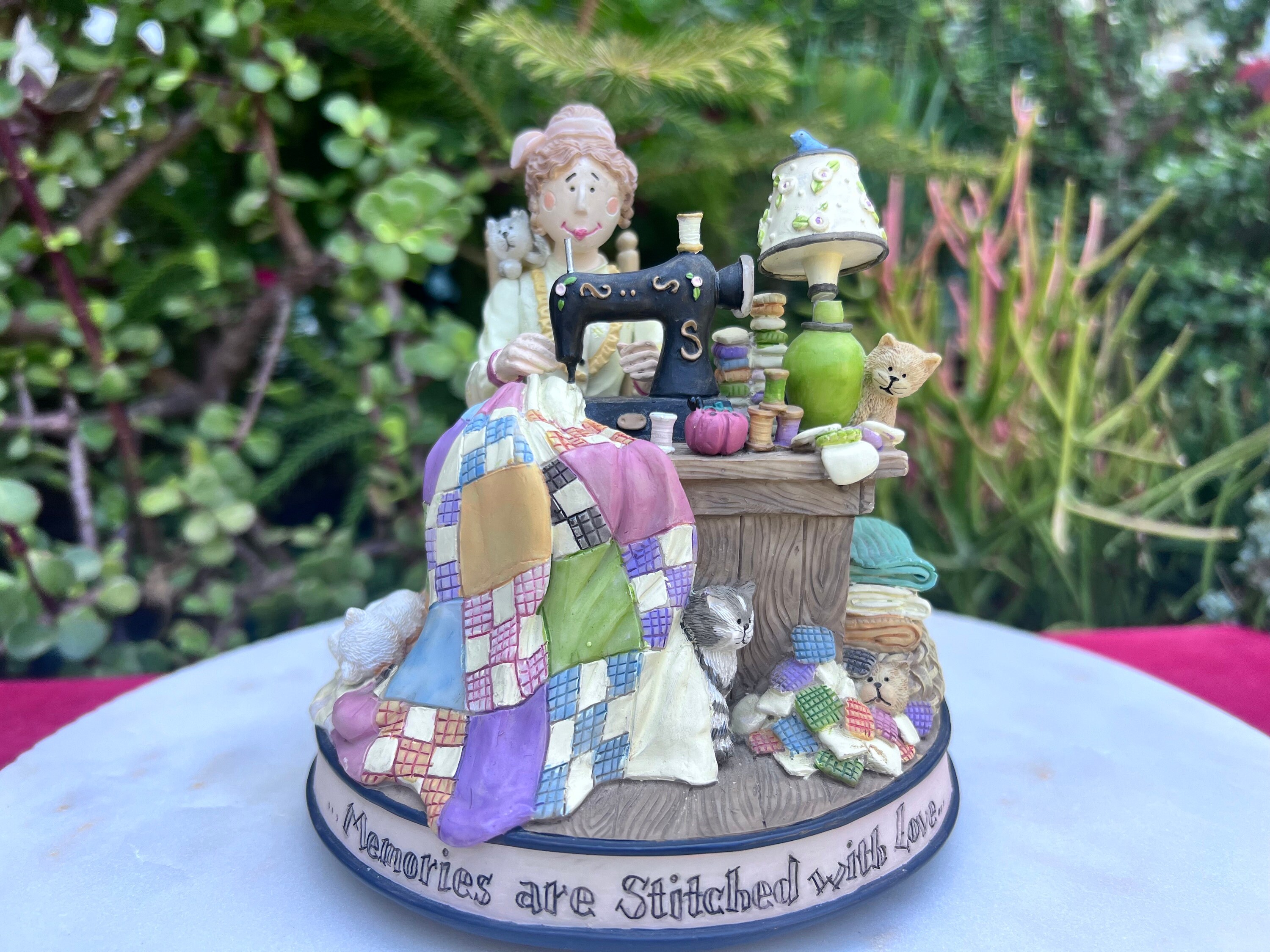 Ruth Ninneman Sewing Music Box: Memories Are Stitched With Love - Etsy display picture 1