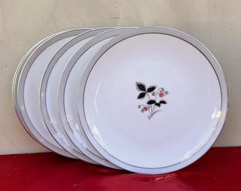 Noritake China Grayson Plate,1950,Dinnerware,Set of 6 Plates,Made in Japan,Salad Plate,Replacement Dinnerware