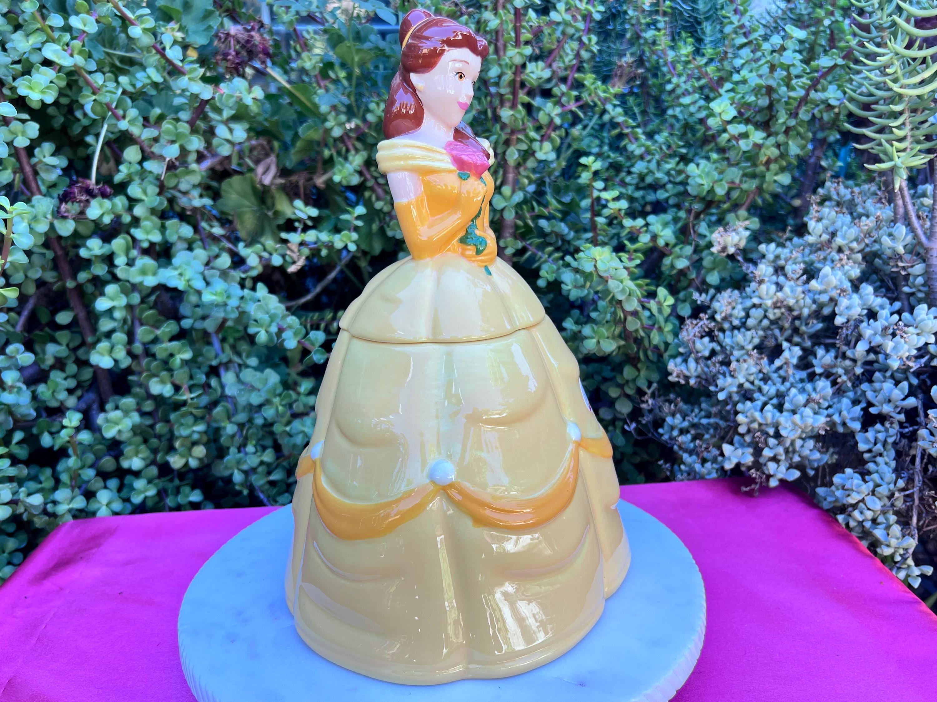 Disney Beauty and the Beast Princess Belle Cookie Jar, 12.5