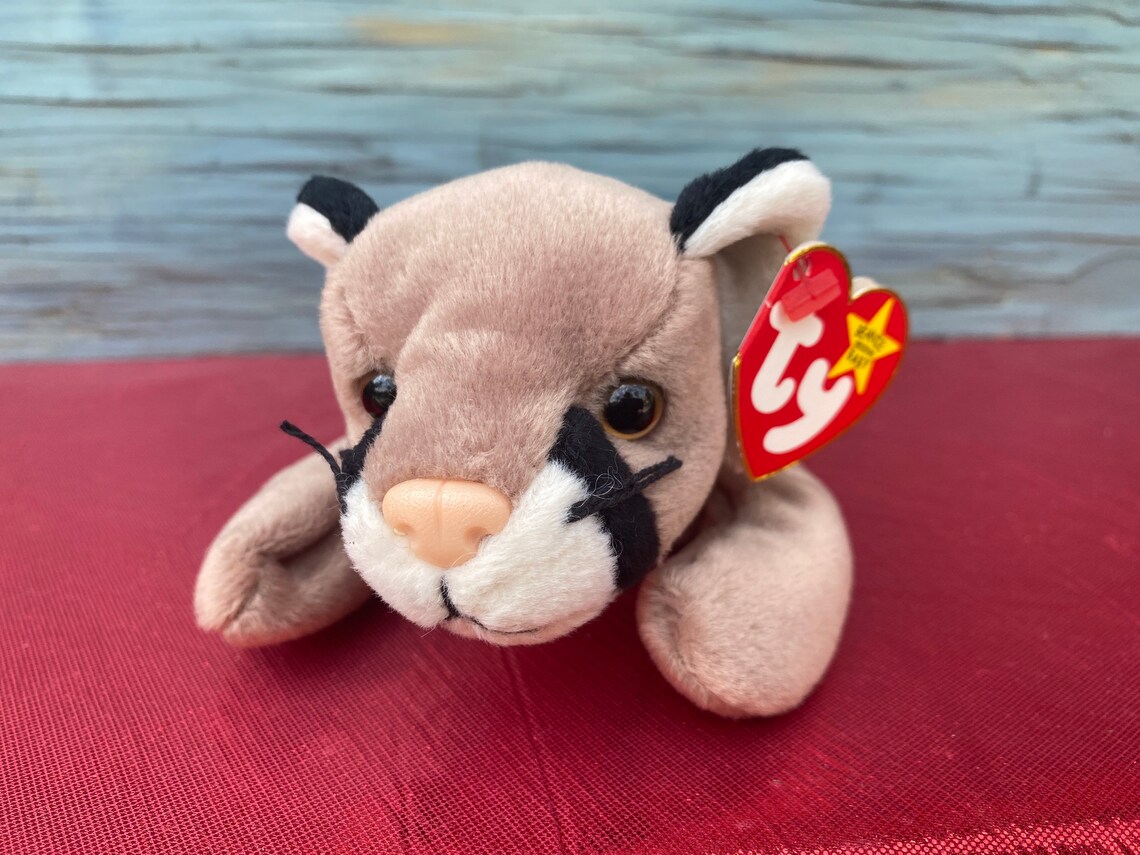 Ty Beanie Babies Canyon The CougarCollectible Beanie Etsy