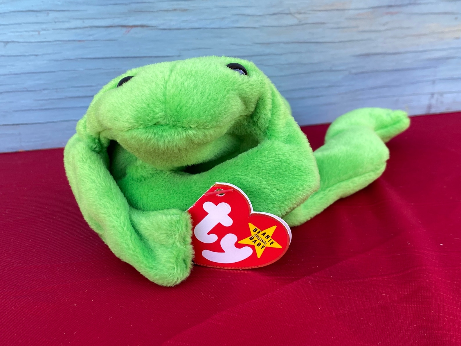 Ty Beanie Babies Legs the Frogcollectible Beanie Babiescute Etsy