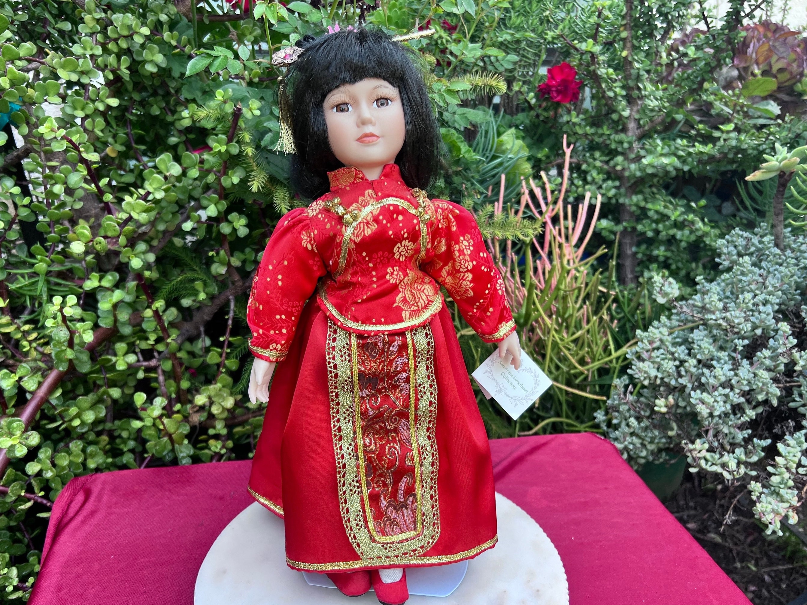Vintage American Sweetheart Collection Su Ling Porcelain Doll - Etsy