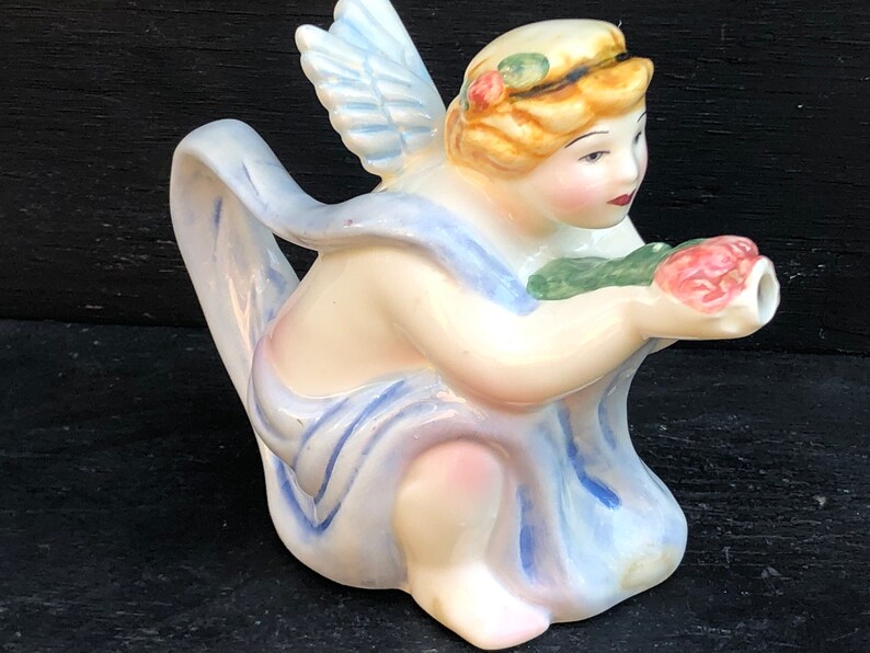 Vintage 1994 Clay Art Teapot,San Francisco Cherub /& Roses Ceramic Teapot,Rare Teapot,Angel Teapot,Blue Teapot,Collector Teapot,Teapot Gift