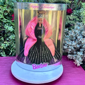 Happy Holidays Barbie Doll Special Edition 1998,Decorative Doll,Unique Barbie Doll,Collectible Barbie,Holiday Barbie,Collectors Barbie