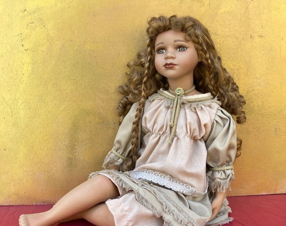 Antique Doll Vintage Bisque Doll/big Vintage Doll/antique 