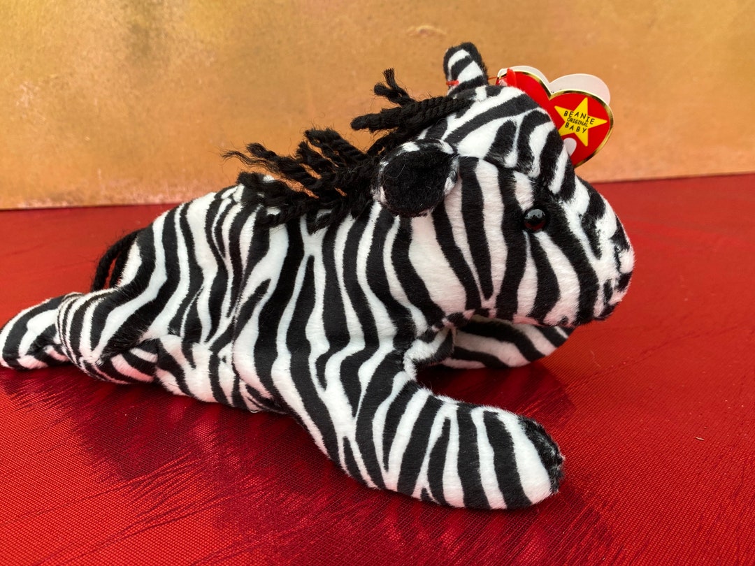 Ty Beanie Babies Ziggy,Das Zebra,Sammlerstück Beanie Babys,Süßes Beanie