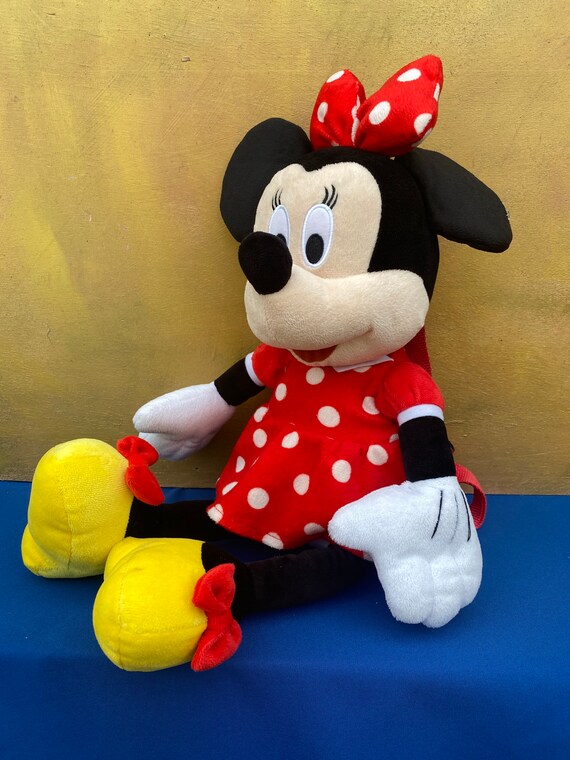 Disney Minnie Mouse Plush Toy Backpack,Kids Backp… - image 3