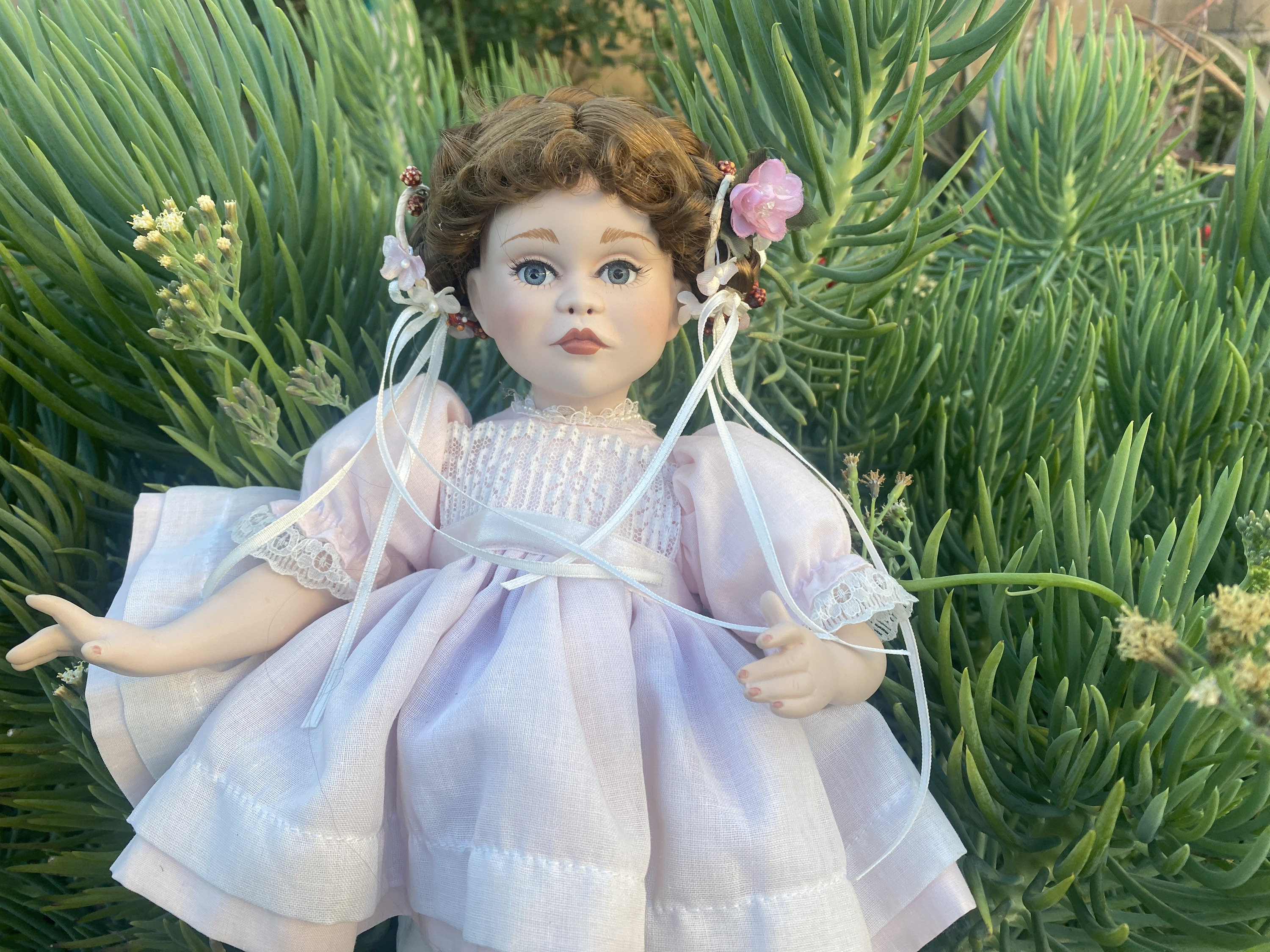 Adoroble Porcelain Doll,decorative Doll,#9129 4,rare Doll