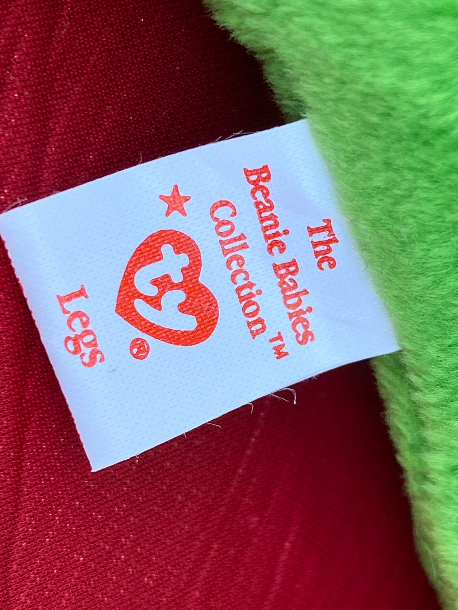Ty Beanie Babies Legs the Frogcollectible Beanie Babiescute Etsy