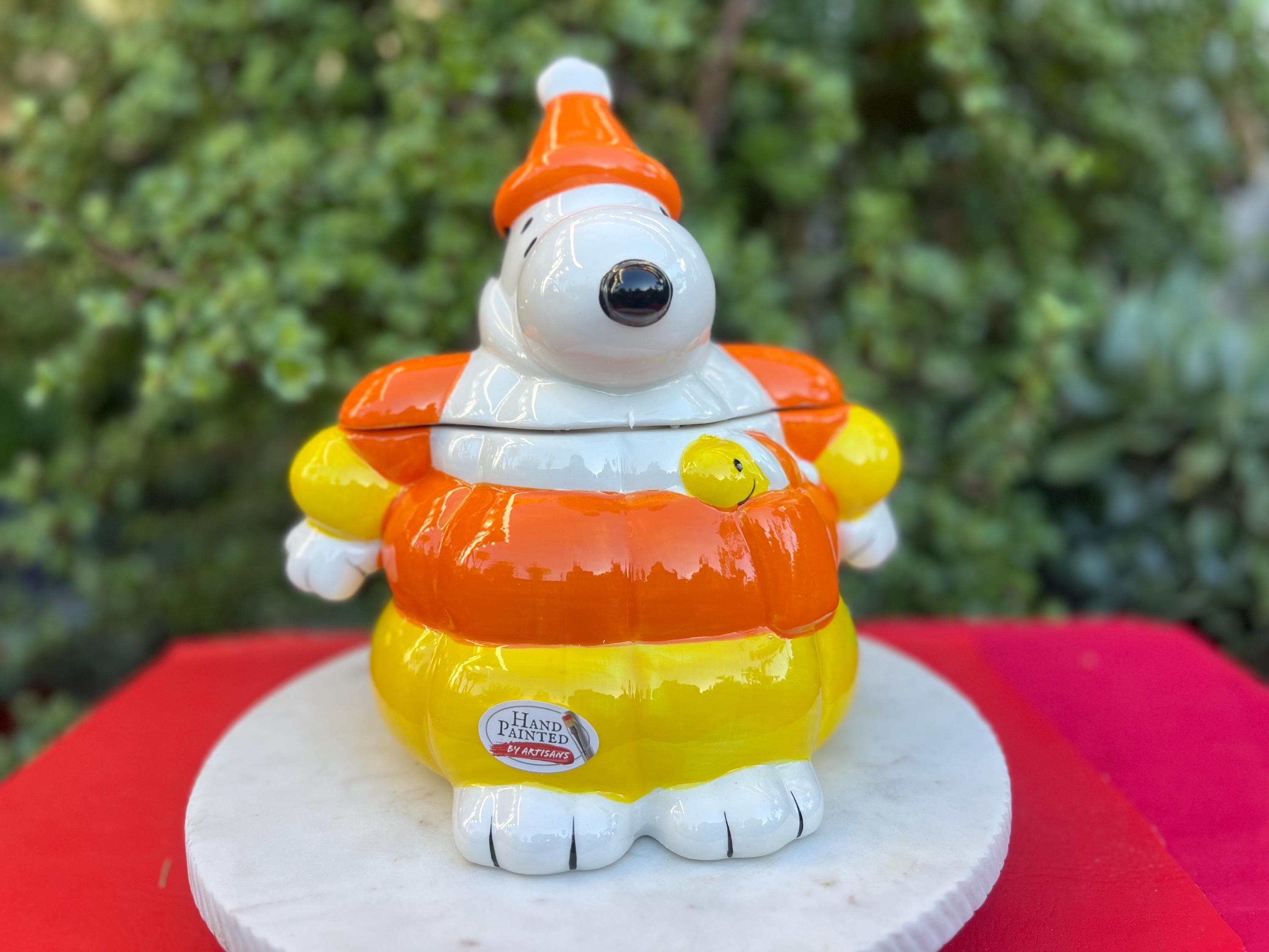 Snoopy and Woodstock Cookie Jar - Etsy