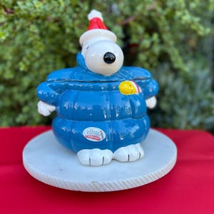 Vintage Snoopy Jar - Etsy