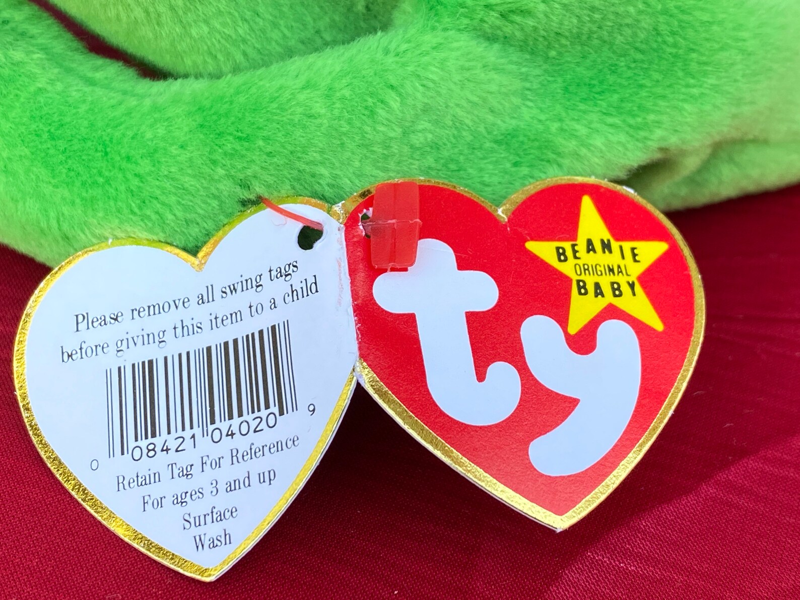 Ty Beanie Babies Legs the Frogcollectible Beanie Babiescute Etsy