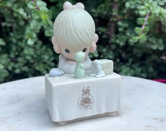 神の言葉を通して　プレシャスモーメント　1892年　箱入り　ヴィンテージ プレシャスモーメンツ 小物入れ 神の言葉を通して ☆プレシャス