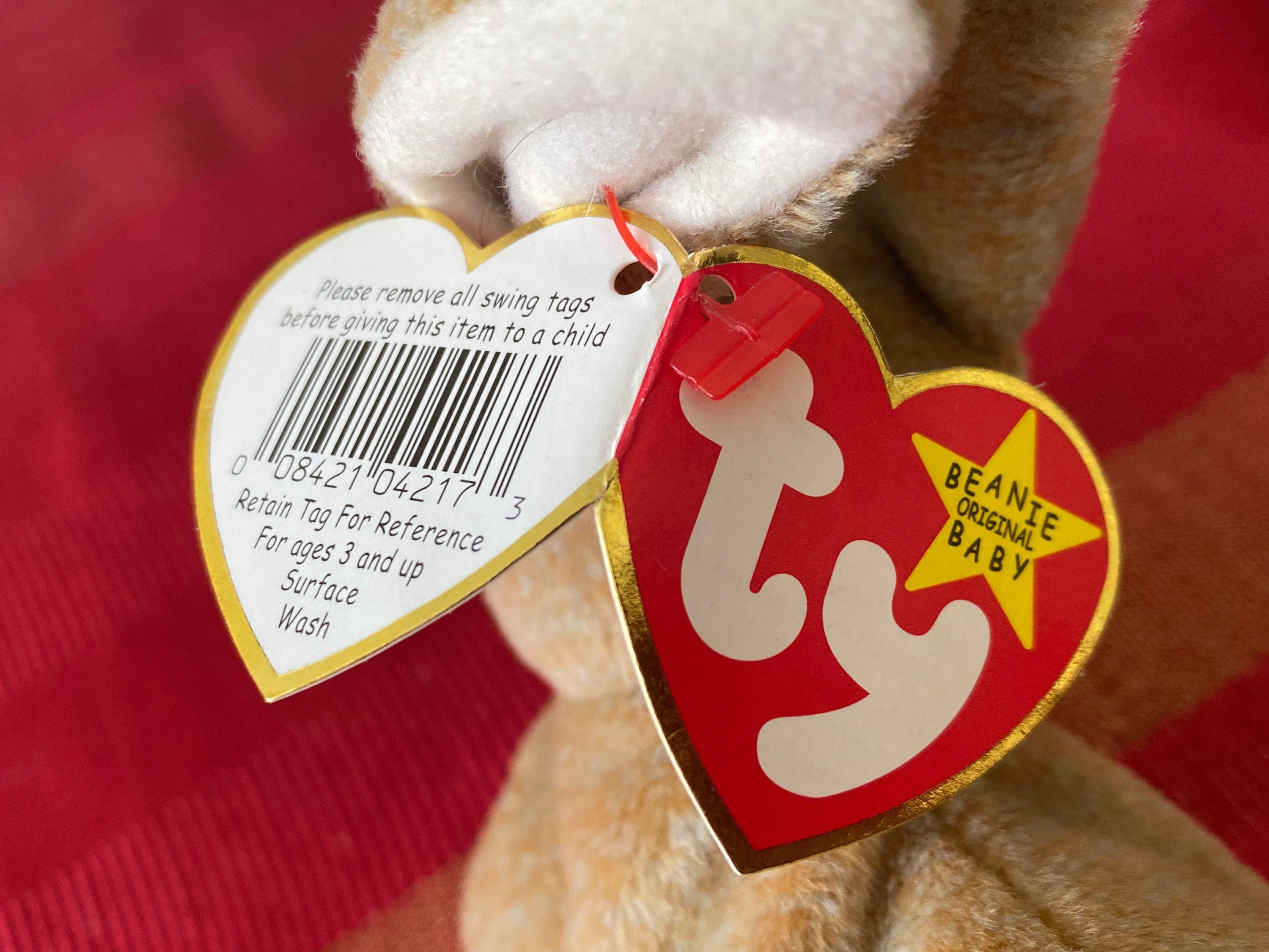 Ty Beanie Babies Nibbly the Rabbitcollectible Beanie Etsy