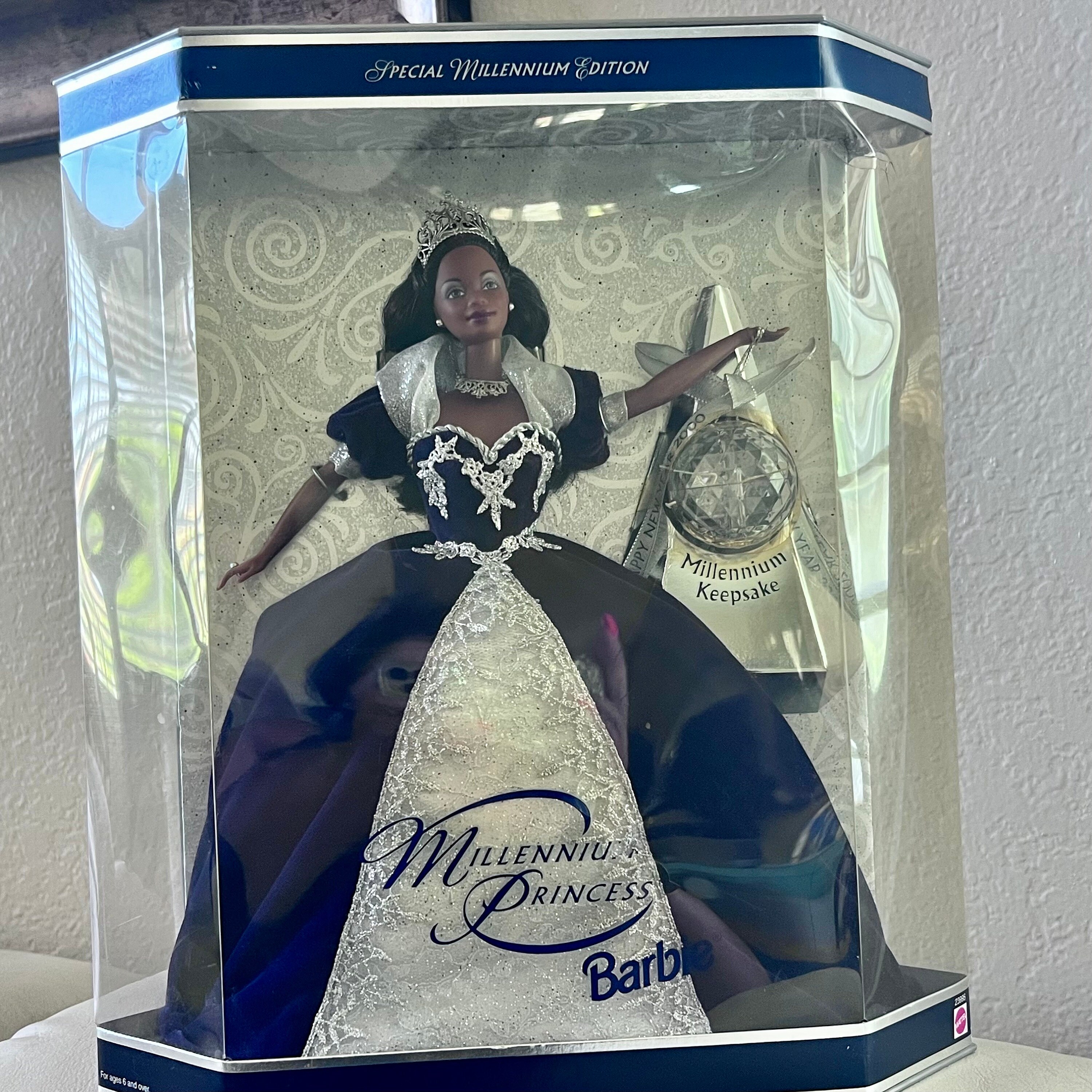 Rare 2000 Millennium Princess Barbie Doll: Special Edition, African American - Etsy Rare 2000 Millennium Princess Barbie Doll: Special Edition, African American - Etsy