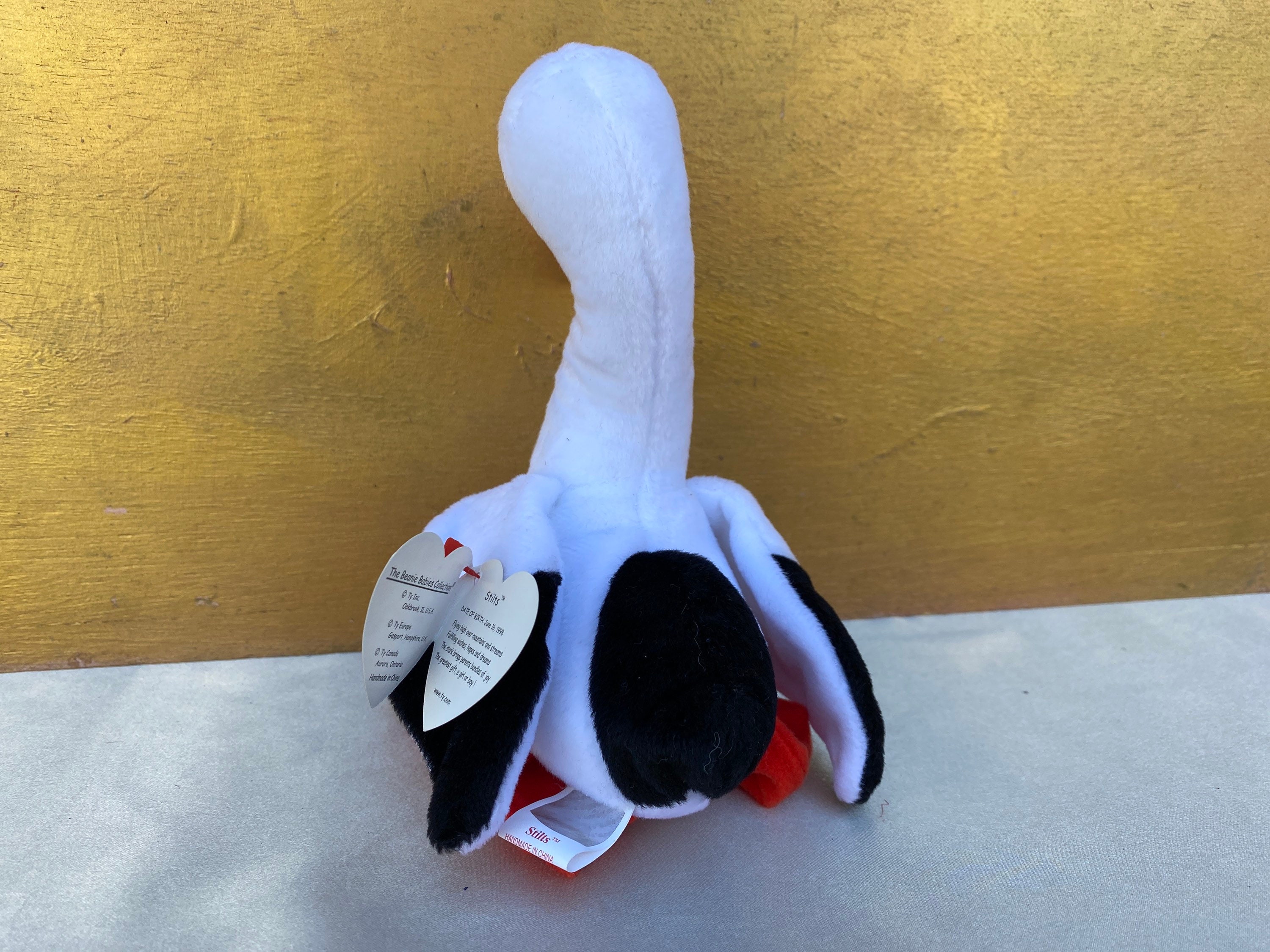 Ty Beanie Babies Stilts the Storkcollectible Beanie Etsy
