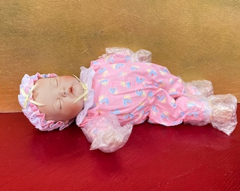 Ashton-drake Galleries Rock-a-bye Baby Porcelain Doll by Yolanda