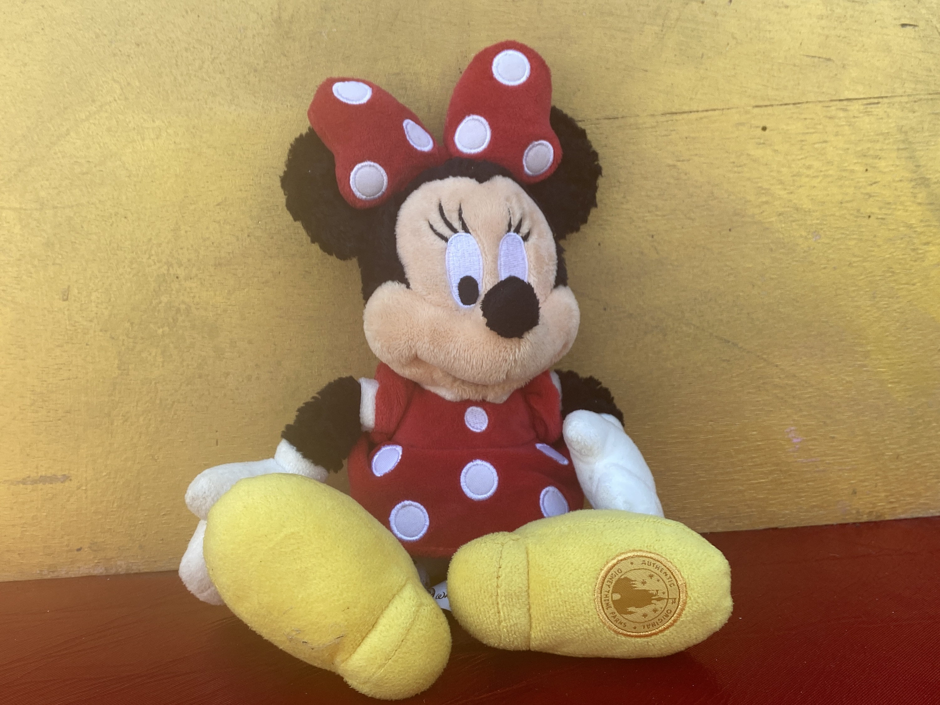 minnie mouse teddy disney store