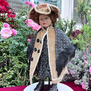 Lenox Ellis Doll Collection,Megan,Collectible Doll,Decorative Doll,Unique Doll,Rare Doll,Large Doll,Porcelain Doll,Cute Doll,Standing Doll