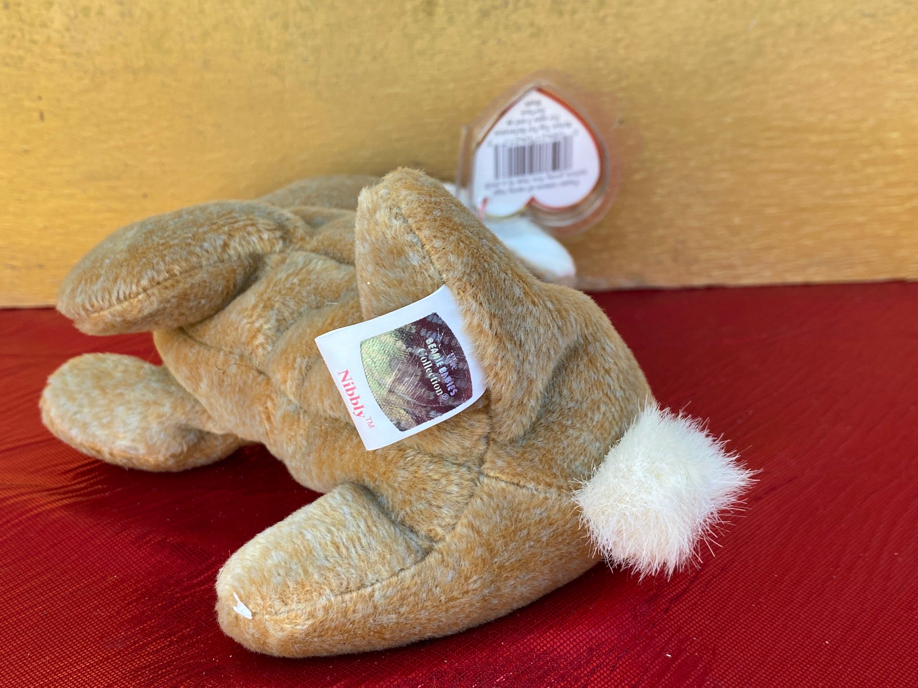 Ty Beanie Babies Nibbly the Rabbitcollectible Beanie Etsy