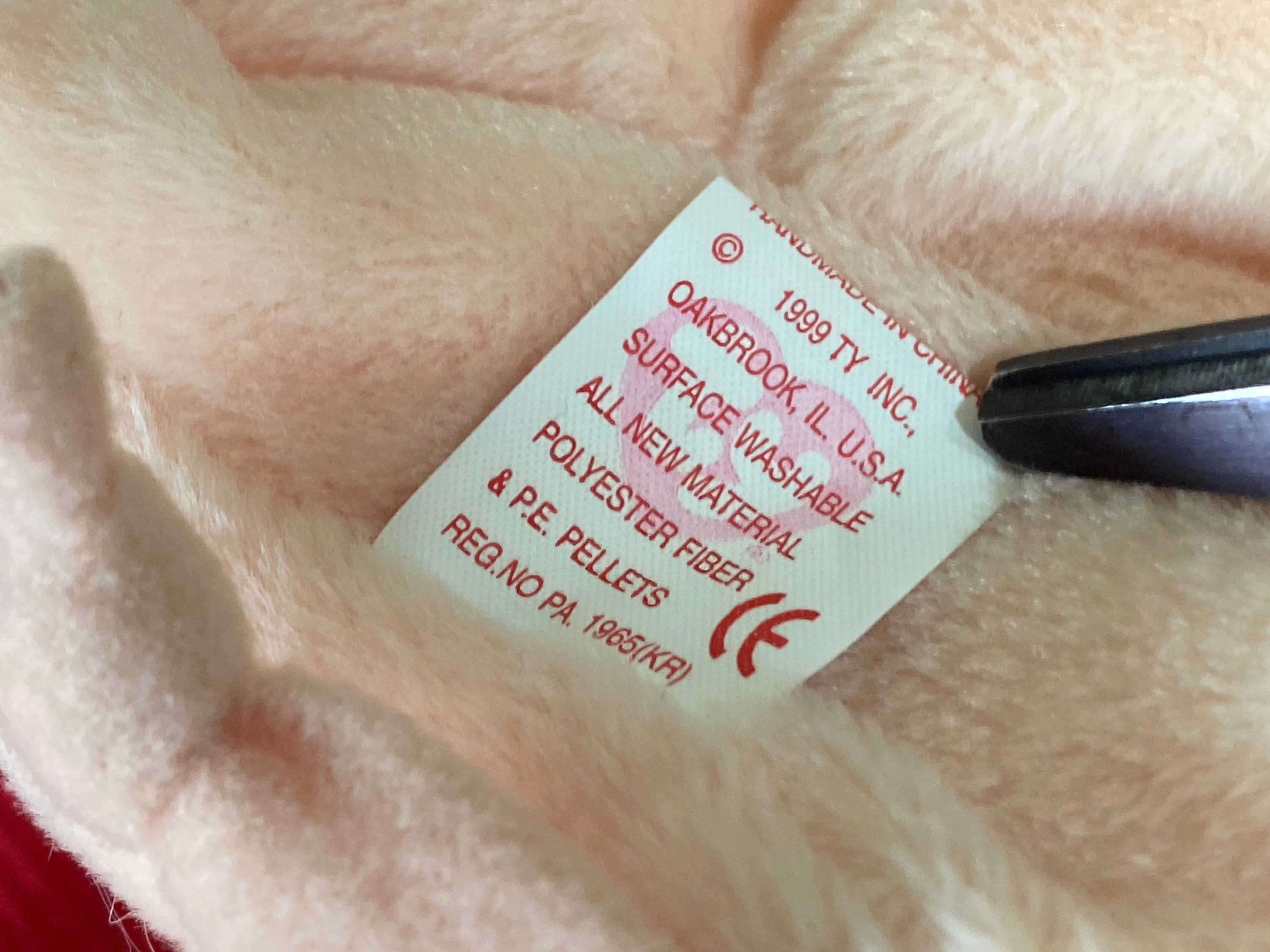 Ty Beanie Babies Knuckles the Pigcollectible Beanie Etsy