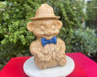 Vintage Twin Winton Smokey the Bear Cookie Jar Ranger Canister