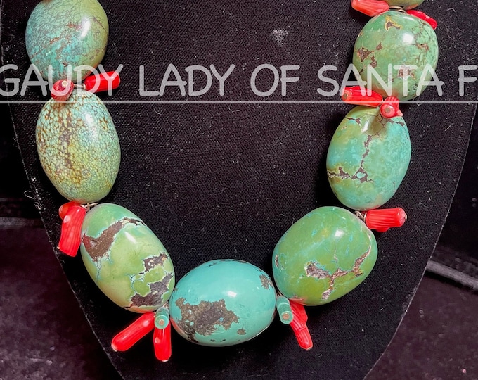 Green Chunky Turquoise Peach Magnesite Branches