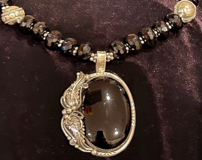 Onyx Necklace Pendant