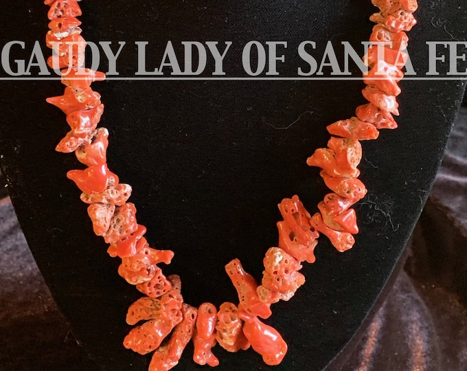 Coral Nuggets Necklace