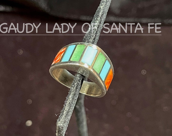 Vintage Spiny Oyster Turquoise Ring