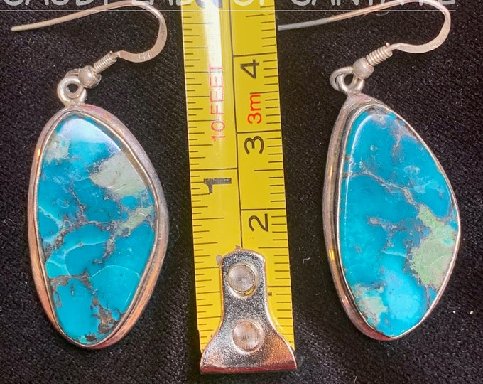 Turquoise  Earrings Deep BLUES